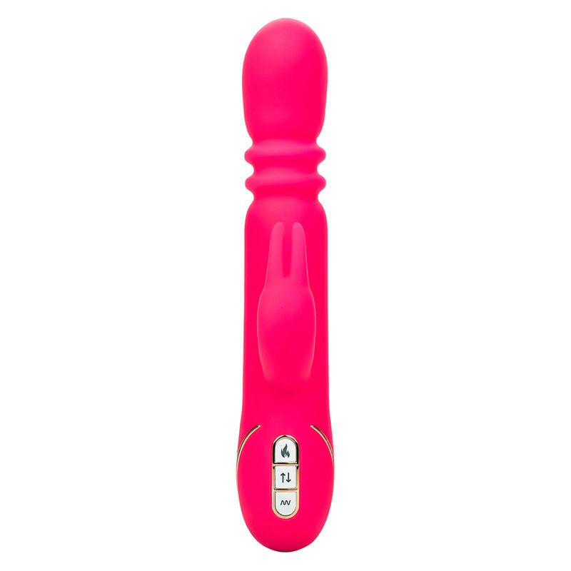 CALEXOTICS - JACK FANTASY VIBRATEUR TRIPLE CHAUFFANT ROSE LAPIN