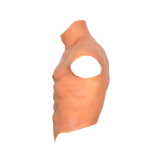 СКРЫТОЕ ЖЕЛАНИЕ - АЛЬТЕР ЭГО СИЛИКОНОВАЯ МУЖСКАЯ РУБАШКА С ИЗОБРАЖЕНИЕМ ПРЕССА