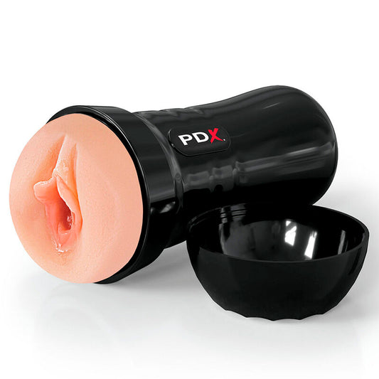 PDX EXTREME - MASTURBATEUR VAGIN AUTO-LUBRIFIANT POUR CHATTES MOUILLÉES