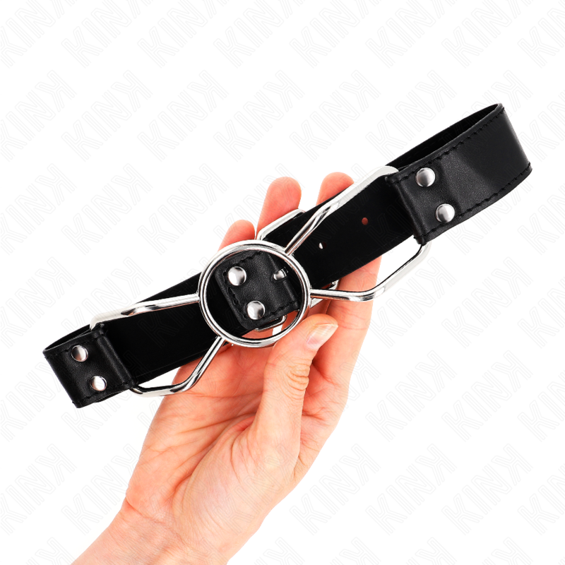 ФЕТИШ - КЛЯП ВО РТУ В ВИДЕ ПАУКА 60 x 3 см, размер M 4,5 см