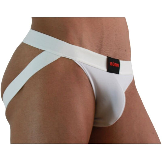 BRÛLURE - 007 JOCK LYCRA BLANC S