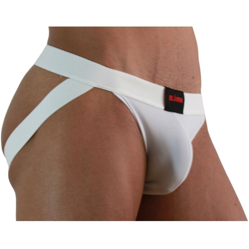 BRÛLURE - 007 JOCK LYCRA BLANC S