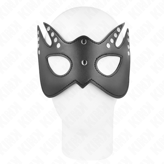 KINK - VLEERMUISMASKER MET KLINKNAGELS 23 x 15 CM