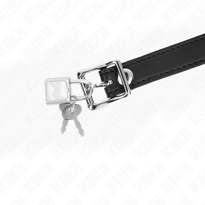 KINK - BÂILLON EN SILICONE DE 4 CM AVEC VERROUILLAGE 60 x 2 CM