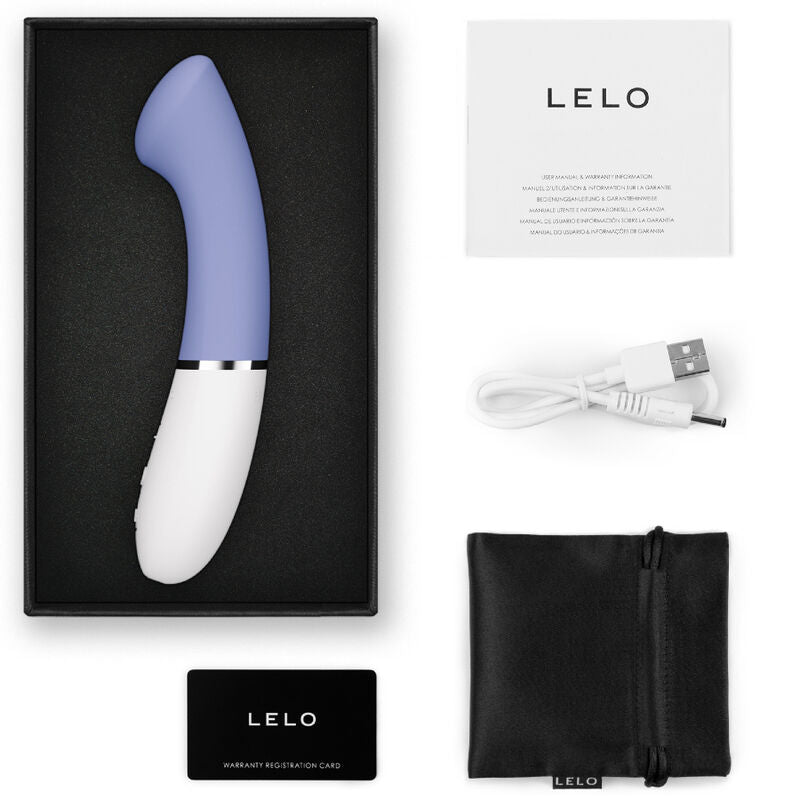 LELO - GIGI™ 3 Вибратор для стимуляции точки G, синий