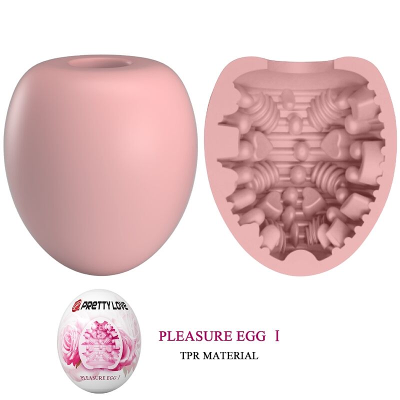 PRETTY LOVE - MASTURBATORE MASCHILE EGG ROSA