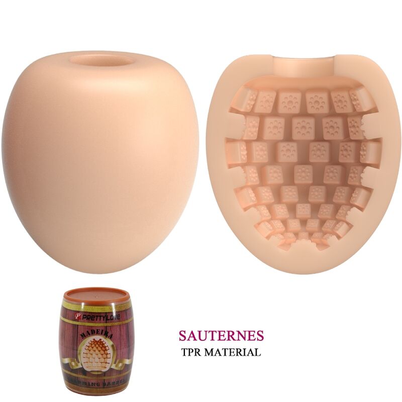 PRETTY LOVE - MASTURBATORE MASCHILE MODELLO EGG FLESH 2