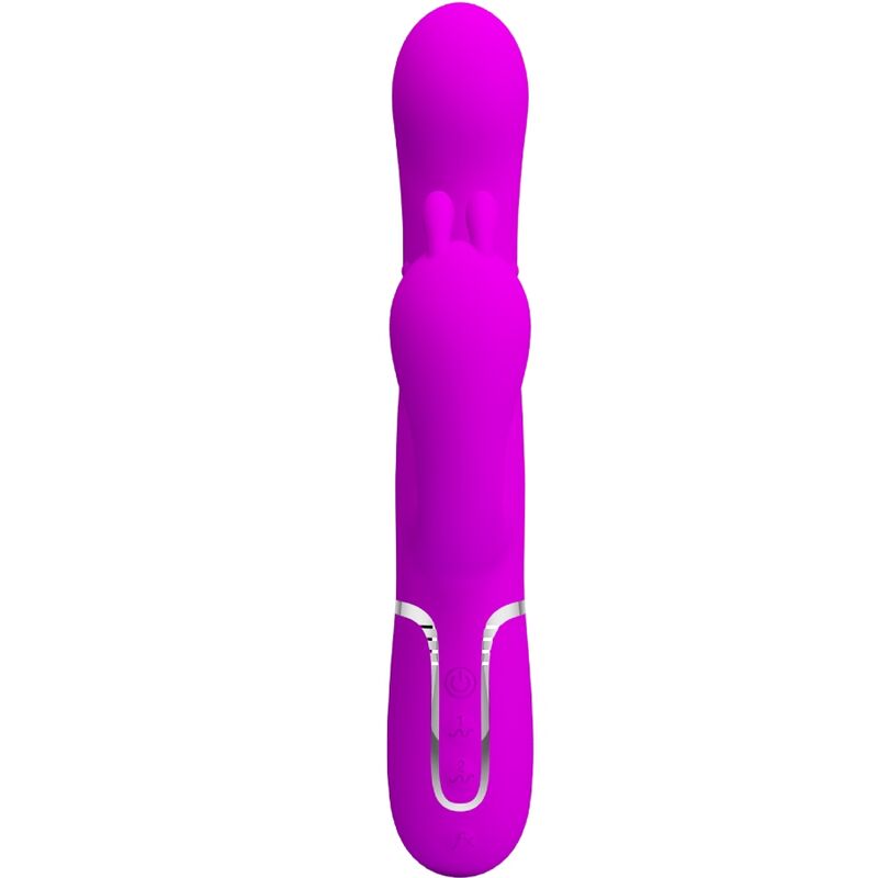 JOLI AMOUR - CAMMY VIBRATEUR TRIPLE MULTIFONCTION 4 EN 1 ROSE