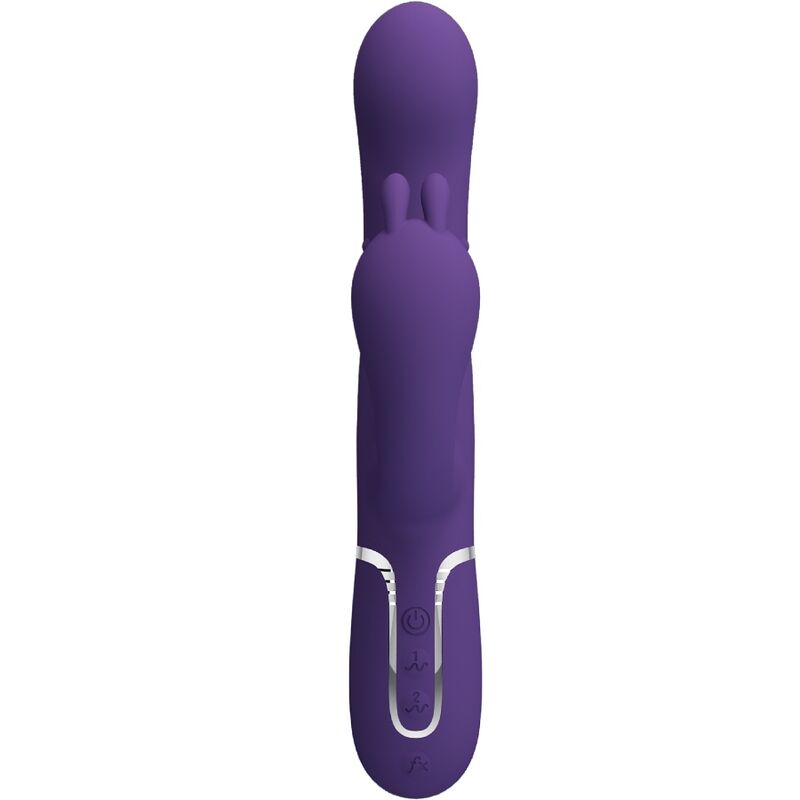 JOLI AMOUR - CAMMY VIBRATEUR TRIPLE MULTIFONCTION 4 EN 1 VIOLET