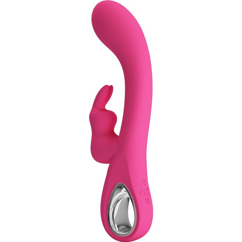 PRETTY LOVE - NOVAK RABBIT VIBRATOR 12 VIBRATIES ROZE