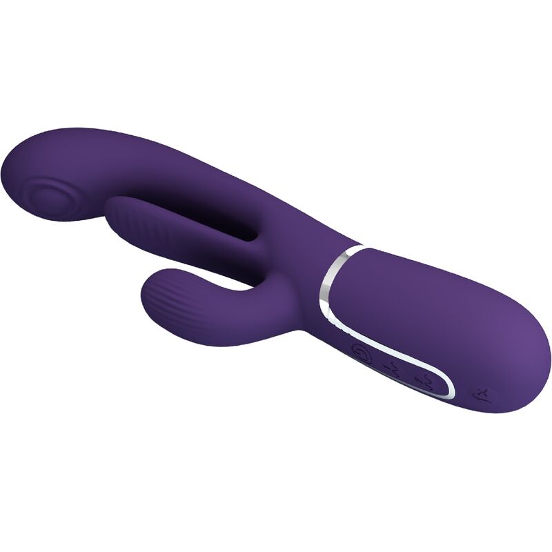 PRETTY LOVE - SHANIA TRIPLE RABBIT VIBRATOR MULTIFUNCTIONEEL PAARS
