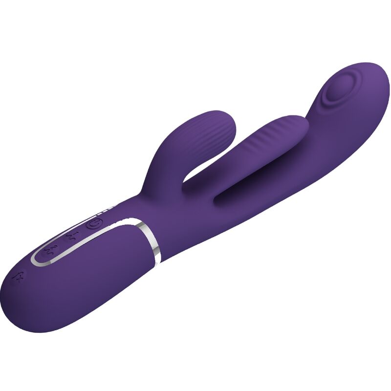 PRETTY LOVE - SHANIA TRIPLE RABBIT VIBRATOR MULTIFUNCTIONEEL PAARS