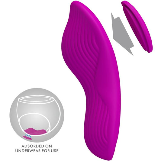PRETTY LOVE - ROMARIO LAY-ON CLITORIS STIMULATOR AFSTANDSBEDIENING ROZE