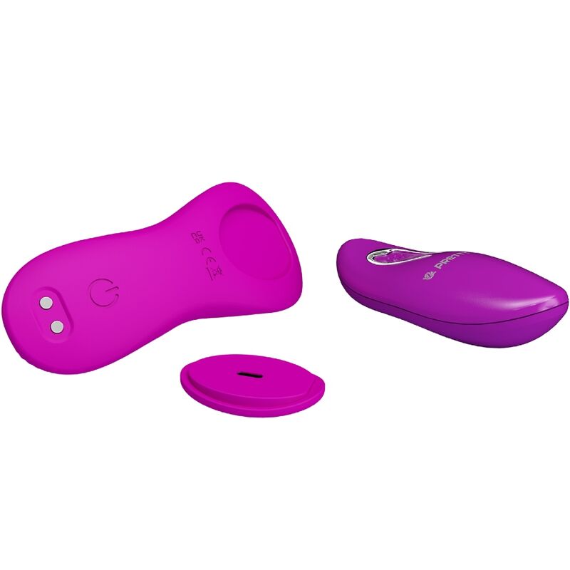 PRETTY LOVE - ROMARIO LAY-ON CLITORIS STIMULATOR AFSTANDSBEDIENING ROZE