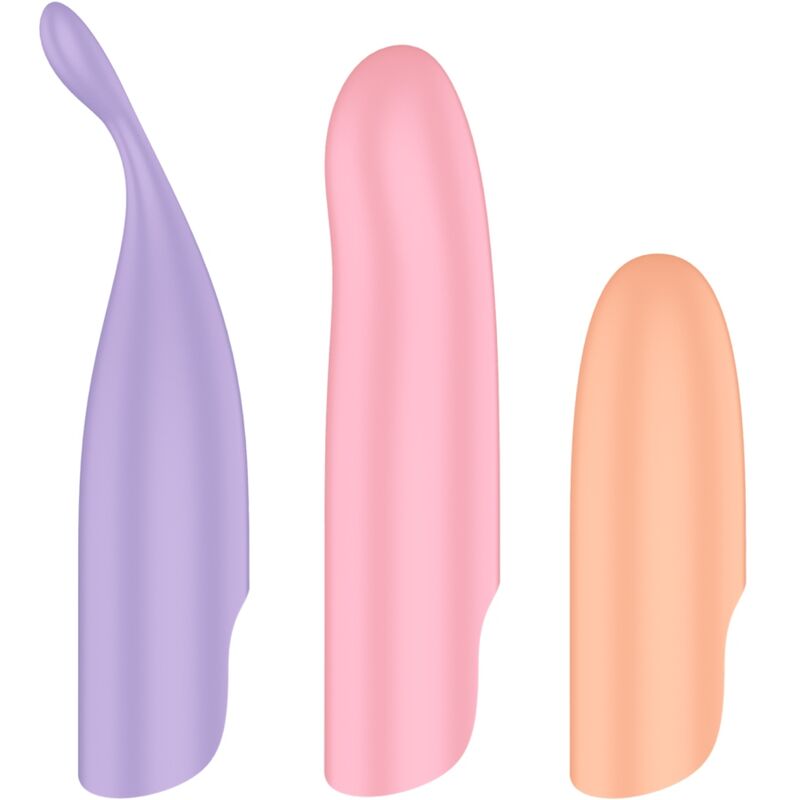 SATISFYER - ENSEMBLE DE QUATRE VIBRATEURS JOUEURS 4 EN 1 + POWER BULLET
