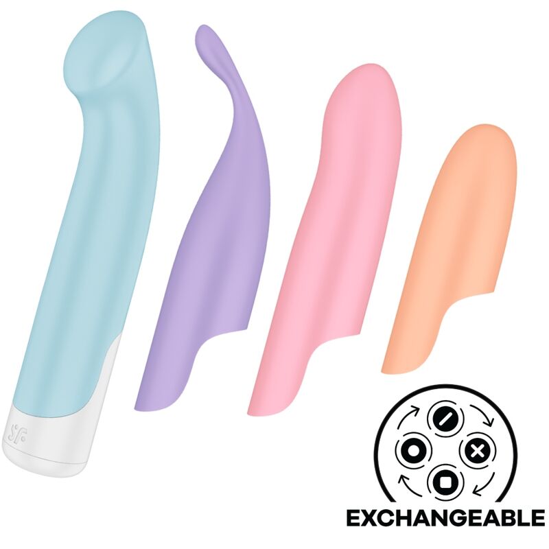 SATISFYER - ENSEMBLE DE QUATRE VIBRATEURS JOUEURS 4 EN 1 + POWER BULLET
