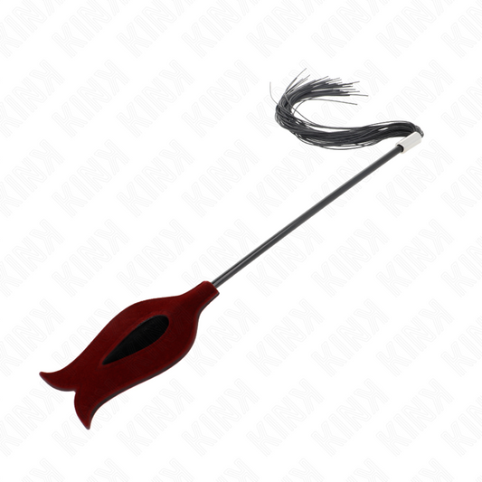 KINK - ROZENVORMIGE SILICONEN KWAST ZWEEP 45 CM