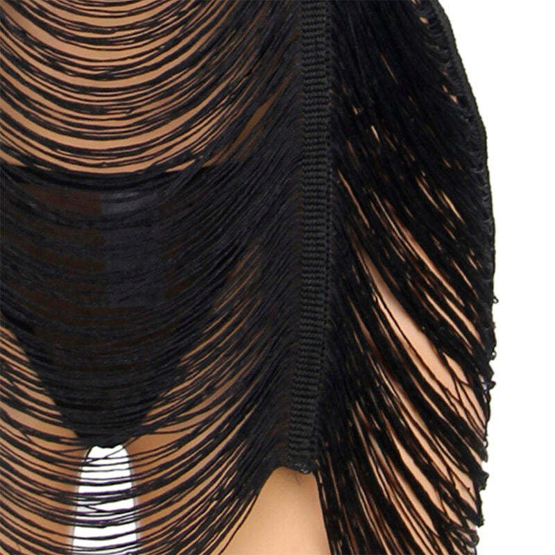 SUBBLIME - 954239 Платье на бретелях + стринги, черное, размер L/XL