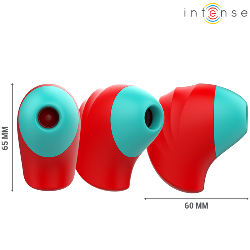 ИНТЕНСИВНЫЙ - КЛИТОРАЛЬНЫЙ СТИМУЛЯТОР ДОННИ КРАСНЫЙ/ЗЕЛЕНЫЙ