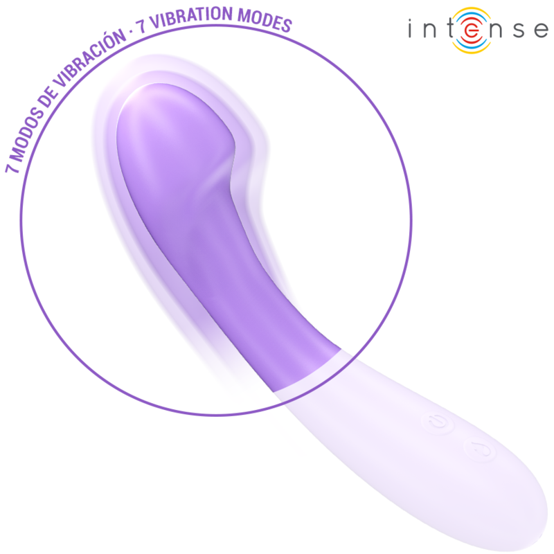 INTENSE - BECKY VIBRATOR 19 CM VERWARMBAAR 7 VIBRATIES PAARS