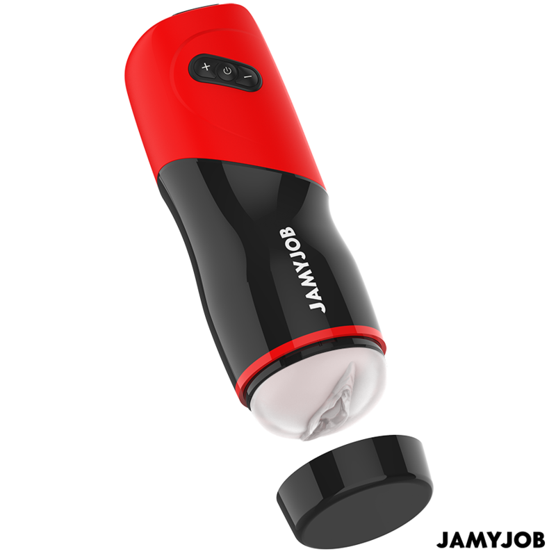 JAMYJOB - MASTURBATEUR VAGINAL AUTOMATIQUE XPEED : 5 MODES DE VIBRATION ET EFFETS SONORES