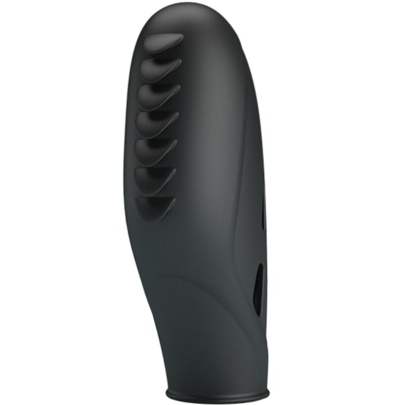 JOLI AMOUR - VIBRATEUR À DOIGTS EN SILICONE GILO NOIR