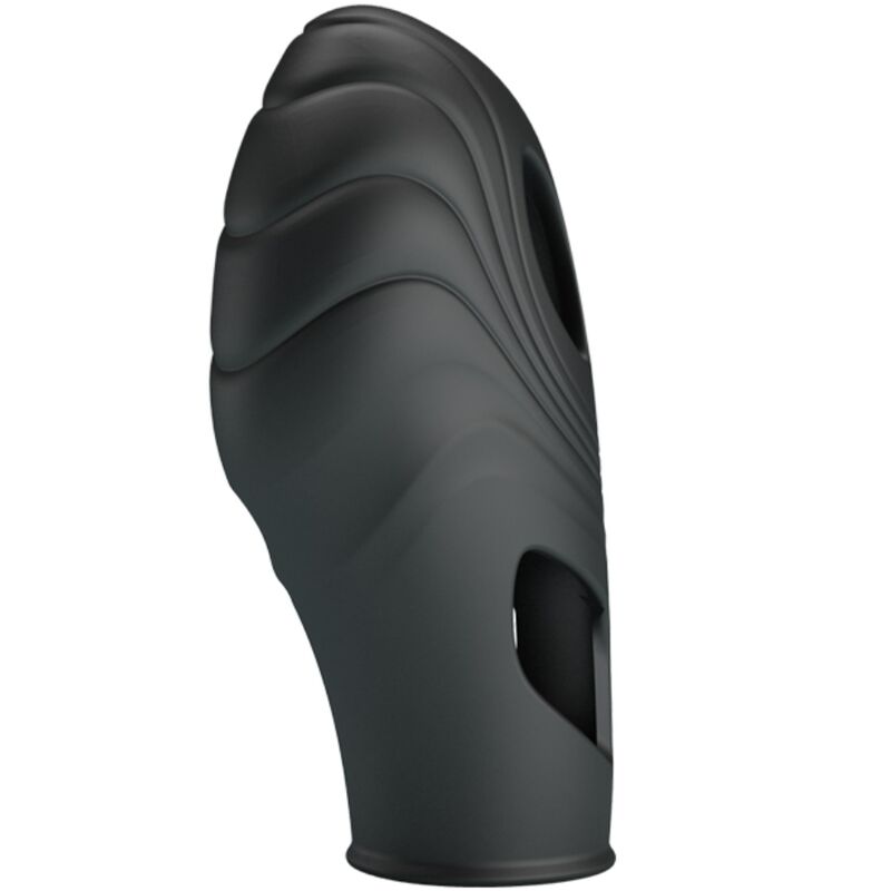 PRETTY LOVE - LICH SILICONE VINGERVIBRATOR ZWART