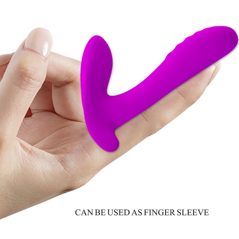 PRETTY LOVE - MASSAGER & VIBRATOR 12 VIBRATIONS REMOTE CONTROL PURPLE