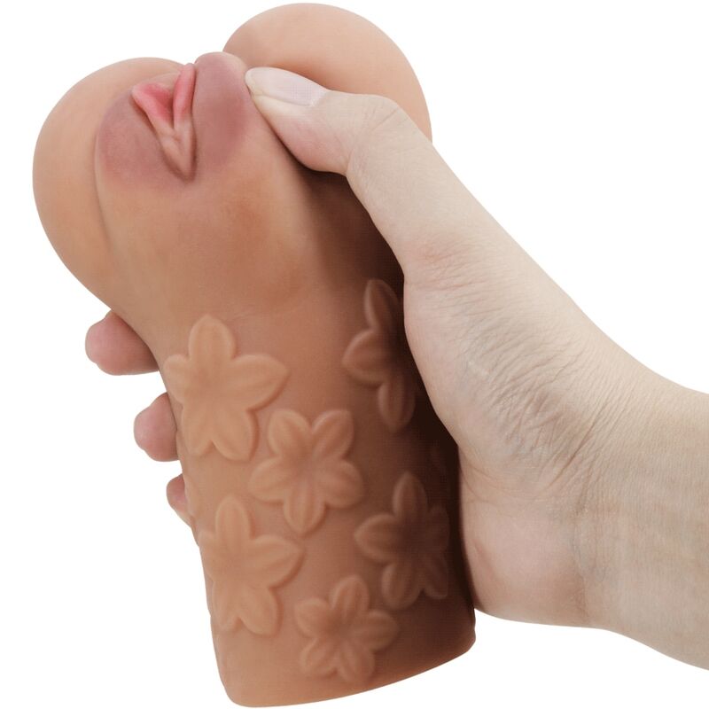 CRAZY BULL - DESIGN VAGIN ET ANUS ÉCARLATE AVEC FLEURS ET CULTURE