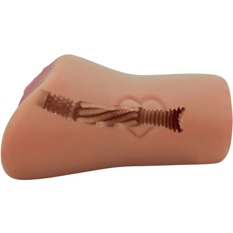 CRAZY BULL - SCHARLAKEN VAGINA- EN ANUSONTWERP MET EEN HARTVLEES