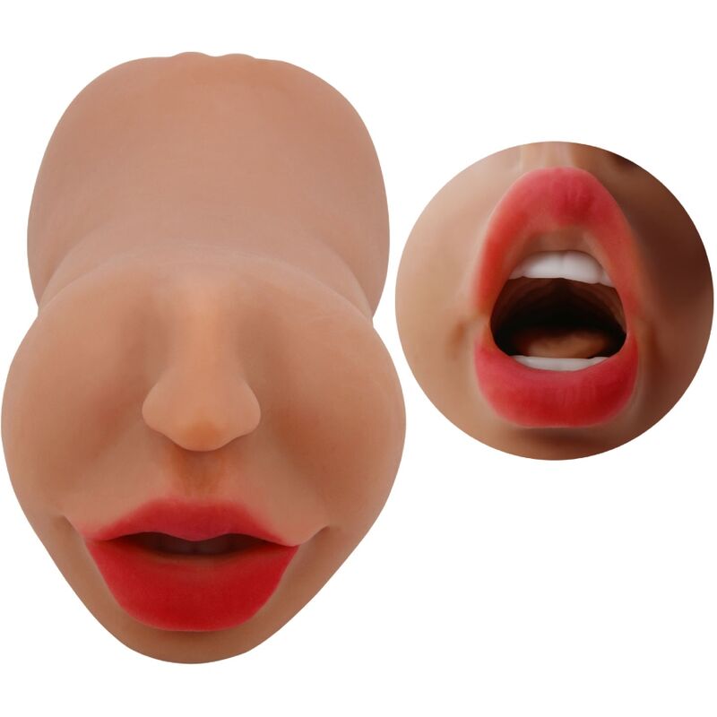 CRAZY BULL - ZOEY DOUBLE MASTURBATEUR BOUCHE &amp; VAGIN CHAIR