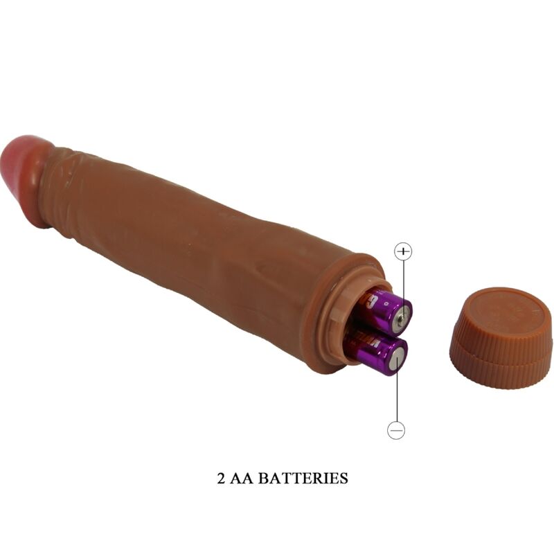 BAILE - VIBRATEUR RÉALISTE NAIN 21 CM MULATTO