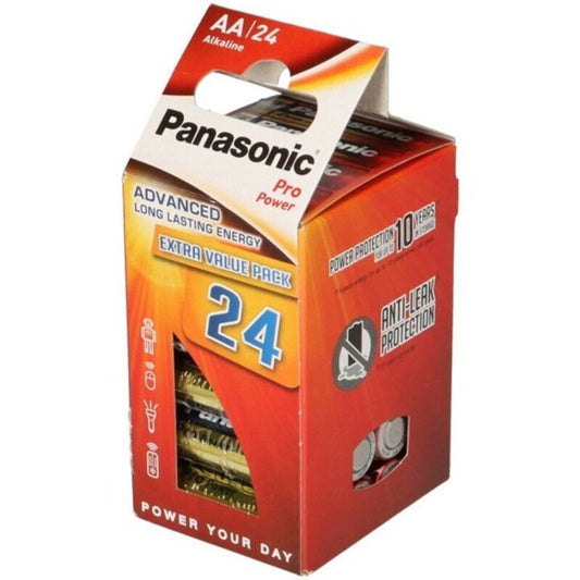 PANASONIC - PRO POWER ALKALINE AA BATTERY LR6 PACK*24
