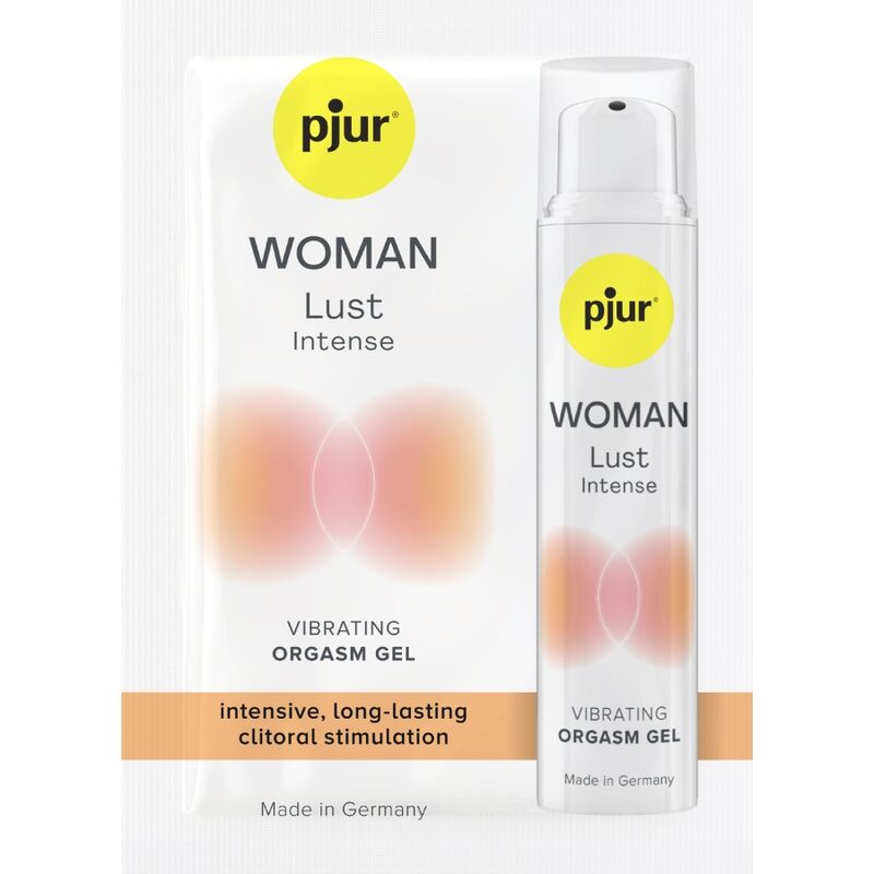PJUR - WOMAN LUST INTENSE VIBRERENDE GEL ENKELE DOSIS VOOR ORGASME 1,5 ML