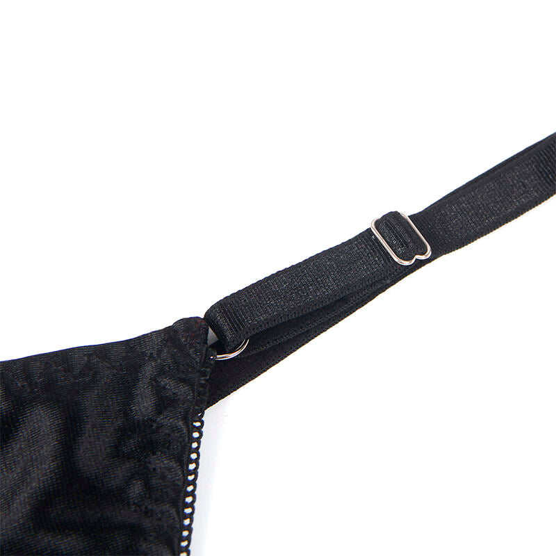 SUBBLIME - 955205 COMPLETO REGGISENO CON FIOCCO NERO REGOLABILE L/XL