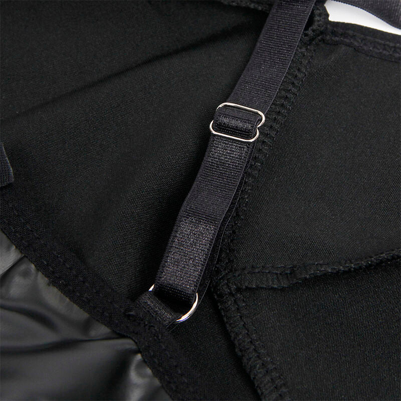 SUBBLIME - 955373 Платье с черными кожаными бретелями, размер S/M