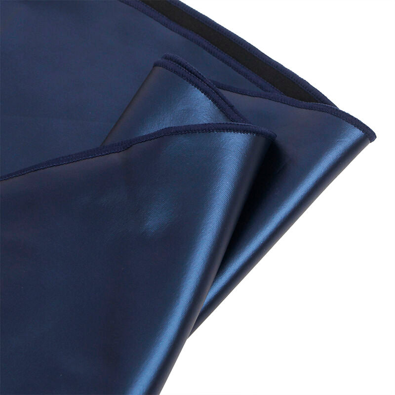 SUBBLIME - 955427 ROBE À BRETELLES EN CUIR BLEUS L/XL