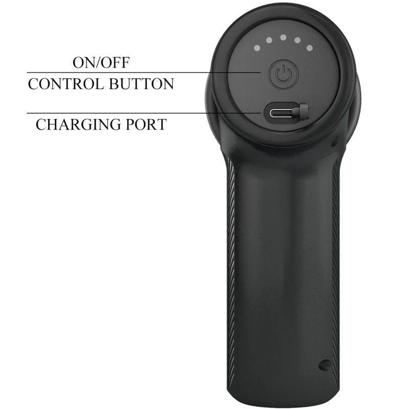 PRETTY LOVE - DJ DOCTOR MASSAGER 5 НАСТРОЕК, ЧЕРНЫЙ