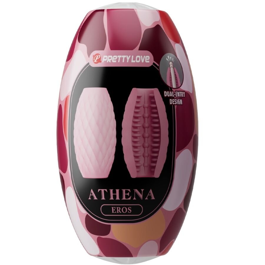 PRETTY LOVE - ATHENA EROS MASTURBATEUR HOMME EN SILICONE ROSE