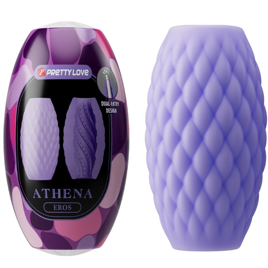 PRETTY LOVE - ATHENA EROS MASTURBATEUR MASCULIN EN SILICONE VIOLET