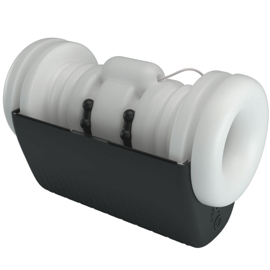 PRETTY LOVE - DJ GIRL MALE MASTURBATOR WITH VIBRATION 5 SETTINGS NEGRO