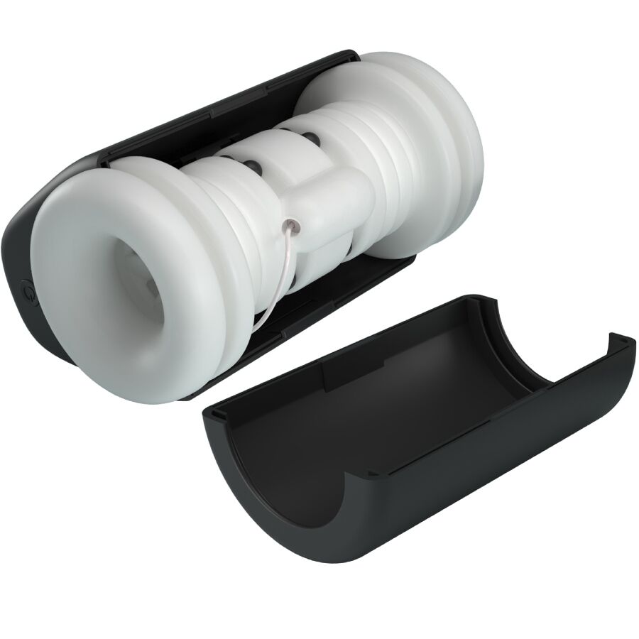 PRETTY LOVE - DJ GIRL MALE MASTURBATOR WITH VIBRATION 5 SETTINGS NEGRO