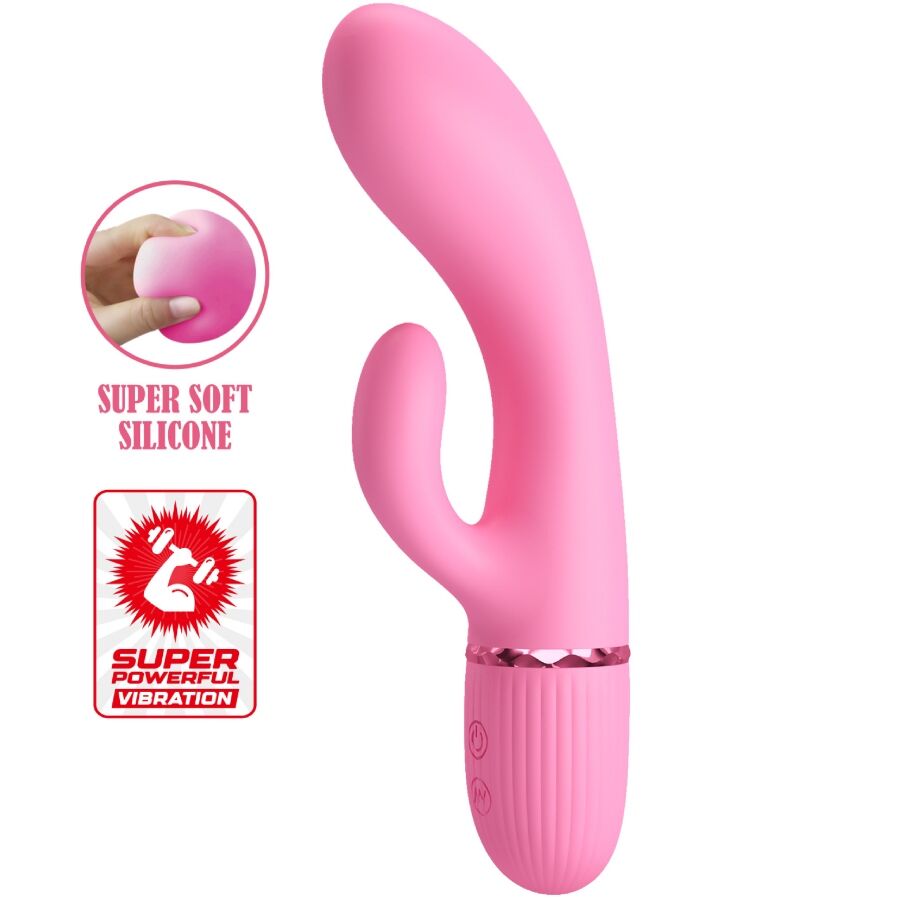 JOLI AMOUR - VIBRATEUR MARSKI LAPIN ET POINT G ROSE