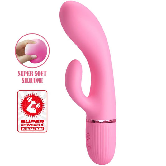 JOLI AMOUR - VIBRATEUR MARSKI LAPIN ET POINT G ROSE