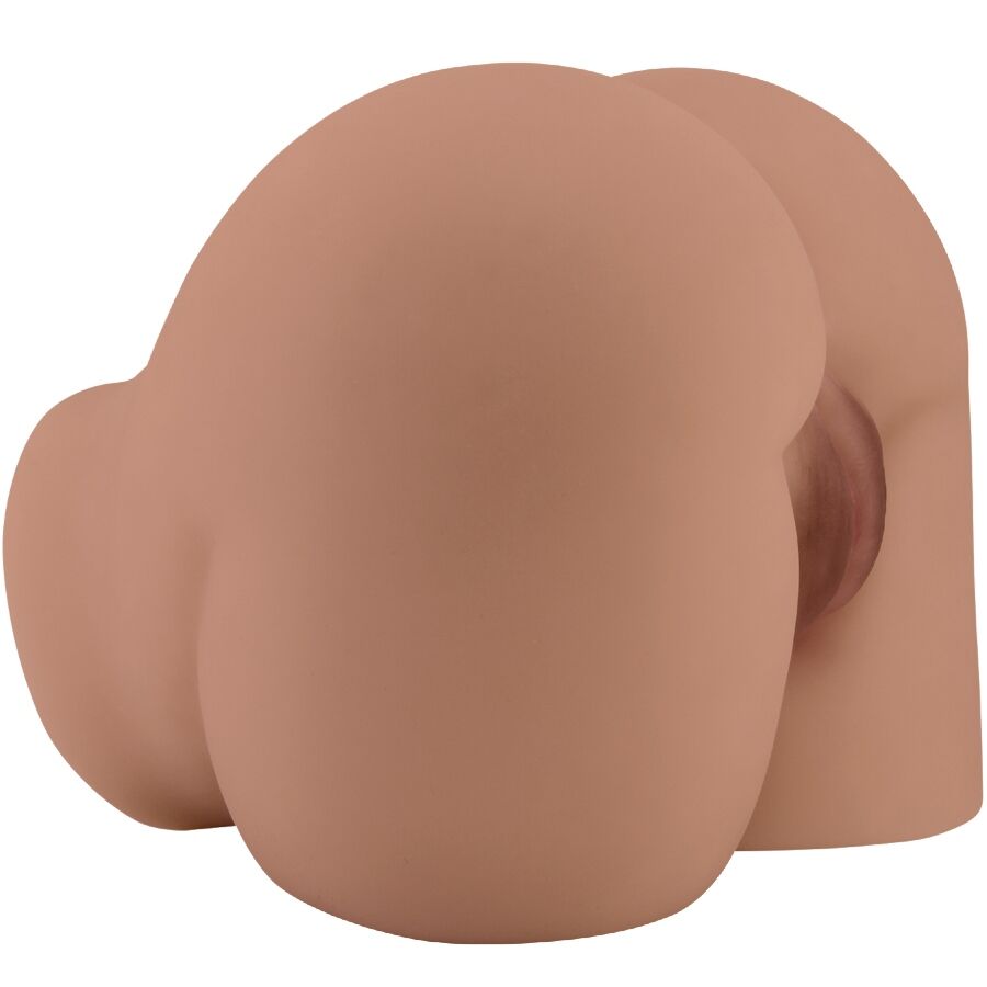 CRAZY BULL - BERNACE ASS VIBRATOR MET REALISTISCHE VAGINA EN ANUS VLEES AFSTANDSBEDIENING