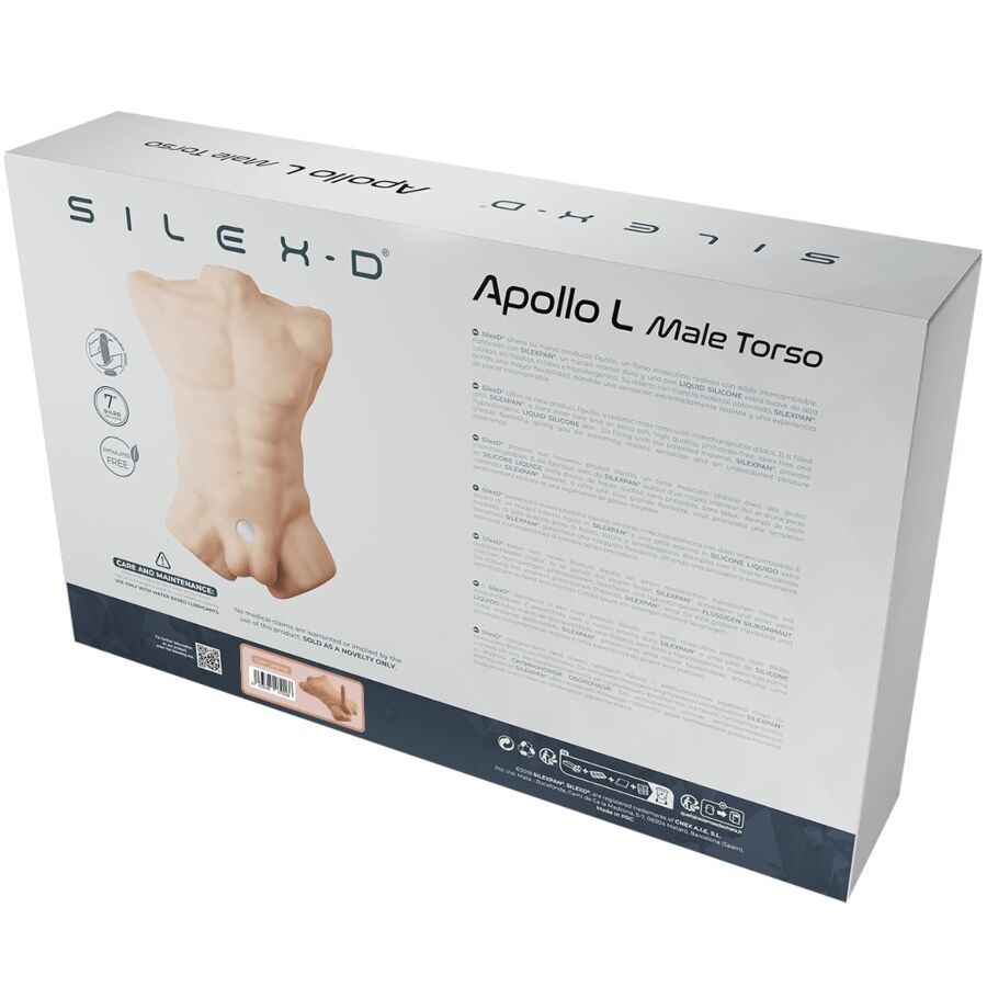 SILEXD - APOLLO L TORSE MASCULIN RÉALISTE CARAMEL