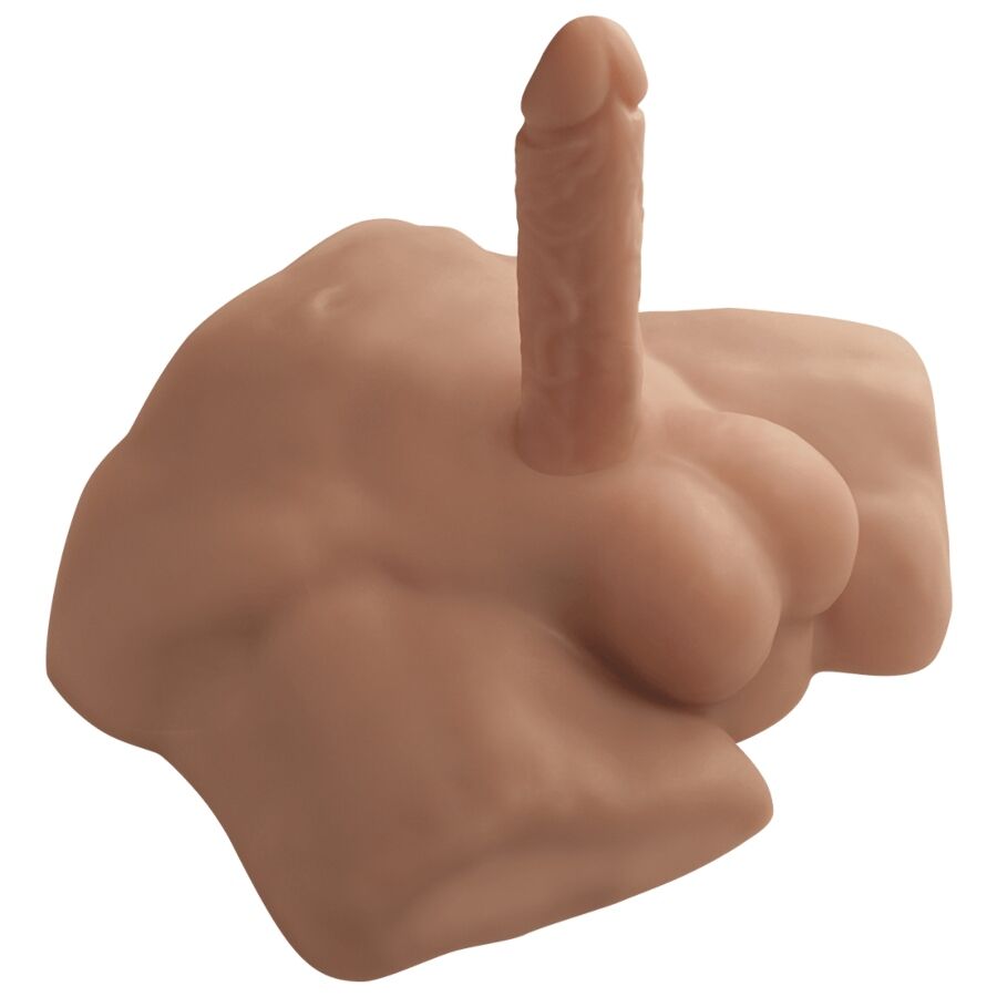 SILEXD - APOLLO S TORSE RÉALISTE DEMI-HOMME CARAMEL