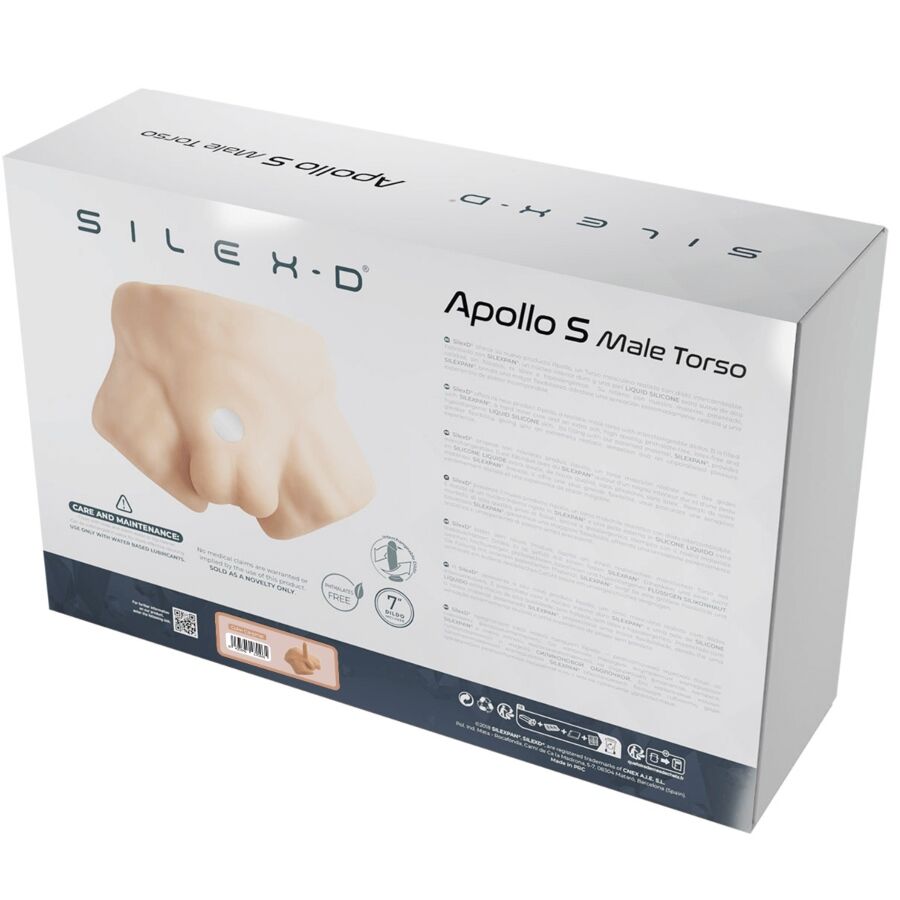 SILEXD - APOLLO S TORSE RÉALISTE DEMI-HOMME CARAMEL
