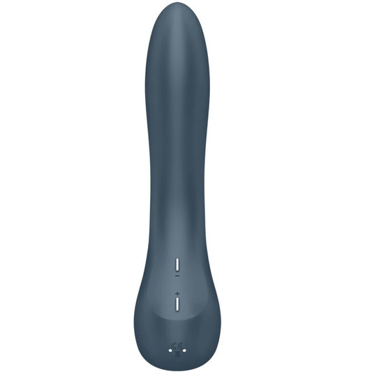 SATISFYER - VAGUE DU SPOTE G 4 - PROGRAMME DE 12 VIBRATIONS - VIBRATEUR GRIS FONCÉ