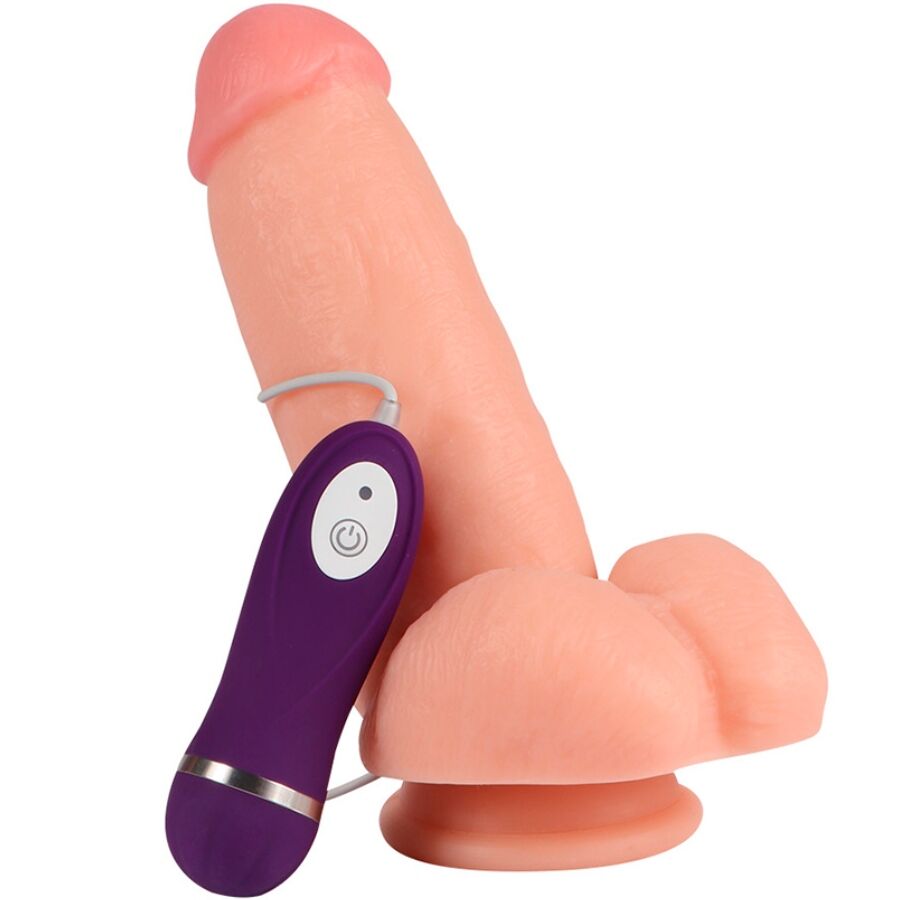SHEQU - RED EAGLE VIBRATOR DILDO MET AFSTANDSBEDIENING 17 CM